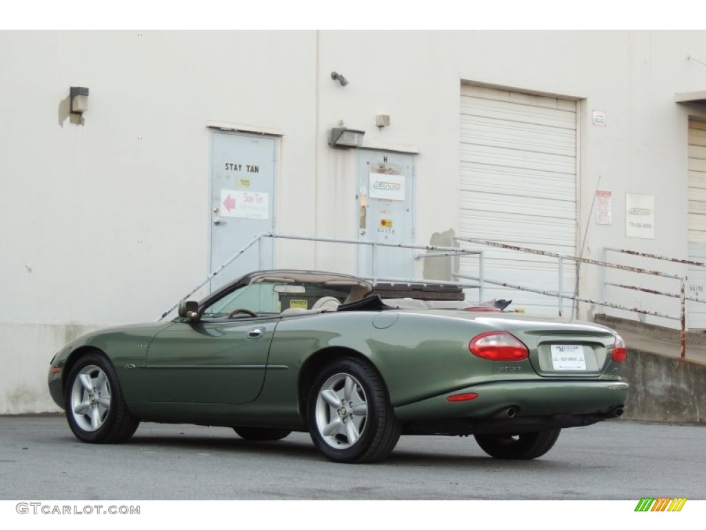 1999 XK XK8 Convertible - Alpine Green / Ivory photo #32