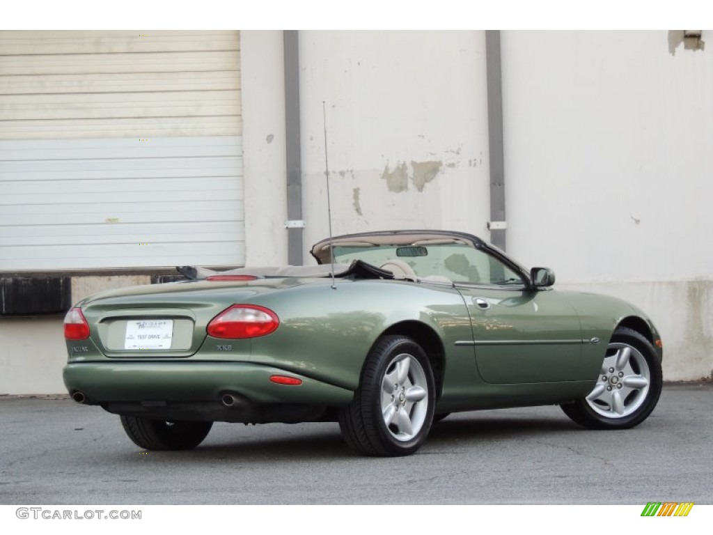 1999 XK XK8 Convertible - Alpine Green / Ivory photo #35