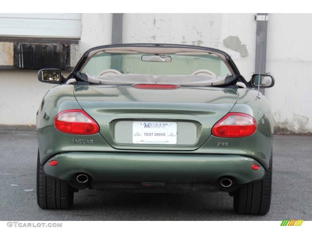 1999 XK XK8 Convertible - Alpine Green / Ivory photo #36