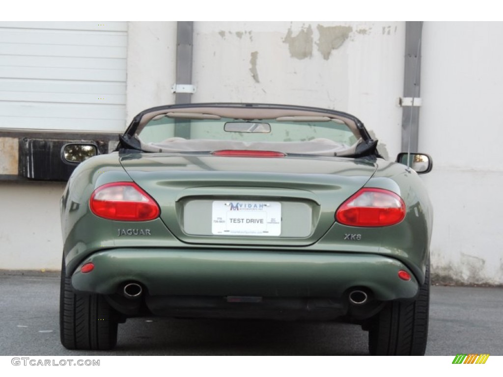 1999 XK XK8 Convertible - Alpine Green / Ivory photo #37