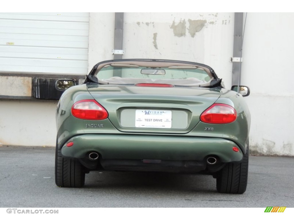 1999 XK XK8 Convertible - Alpine Green / Ivory photo #38