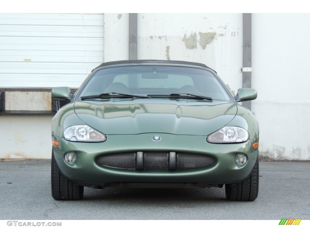 1999 XK XK8 Convertible - Alpine Green / Ivory photo #40