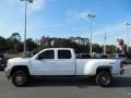 Summit White - Silverado 3500HD LTZ Crew Cab 4x4 Dually Photo No. 2