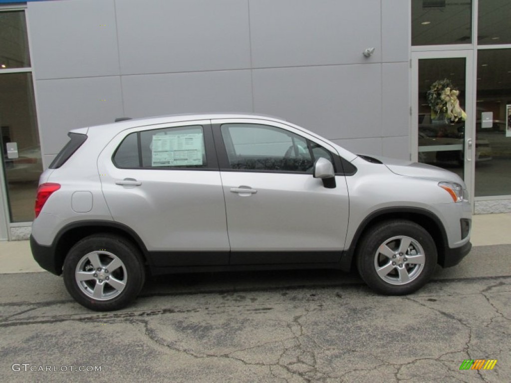 Silver Ice Metallic 2015 Chevrolet Trax LS AWD Exterior Photo #99873501