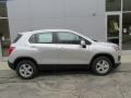 Silver Ice Metallic 2015 Chevrolet Trax LS AWD Exterior