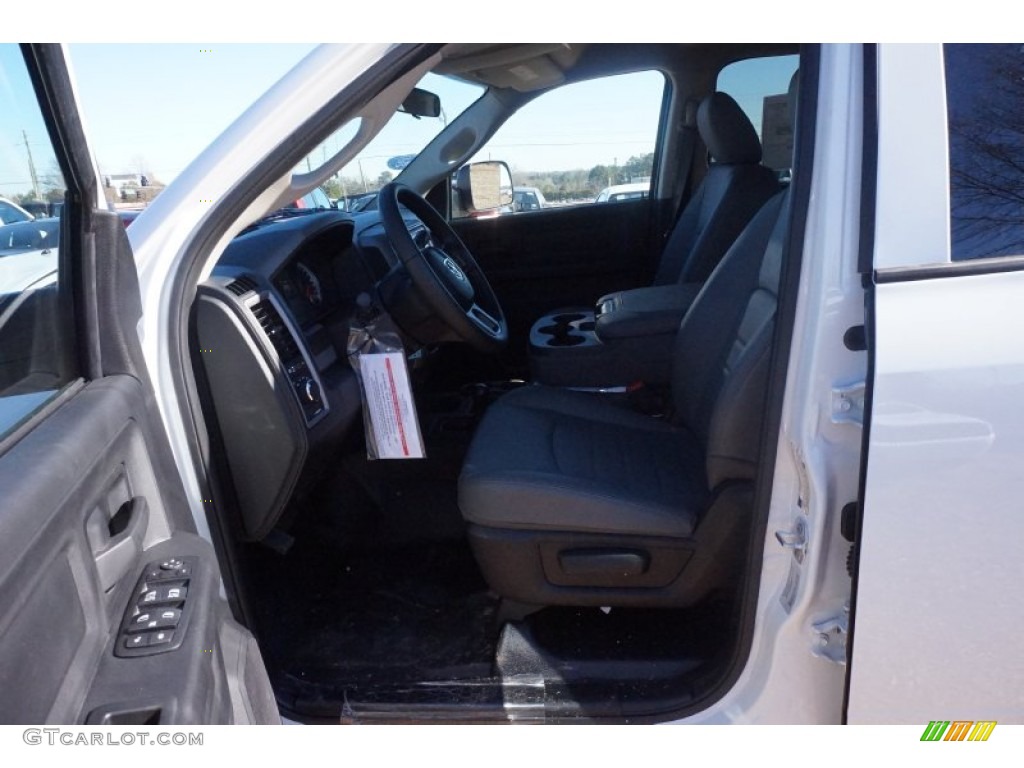 2015 3500 Tradesman Crew Cab 4x4 Chassis - Bright White / Black/Diesel Gray photo #7