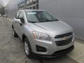 Silver Ice Metallic 2015 Chevrolet Trax LS AWD Exterior