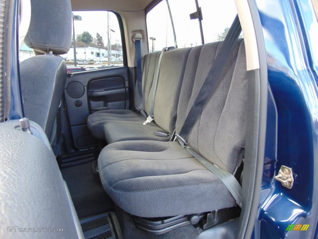 2003 Ram 1500 SLT Quad Cab 4x4 - Patriot Blue Pearl / Dark Slate Gray photo #19