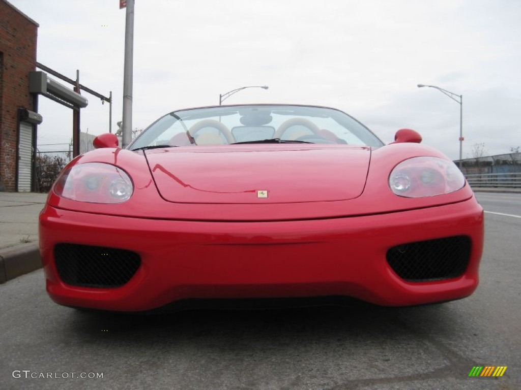 2003 360 Spider F1 - Red / Tan photo #9