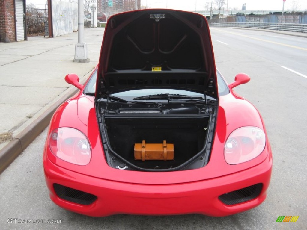 2003 360 Spider F1 - Red / Tan photo #11