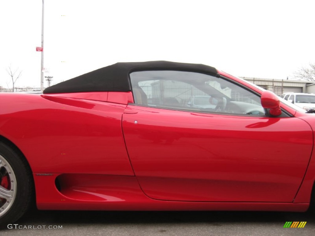 2003 360 Spider F1 - Red / Tan photo #19