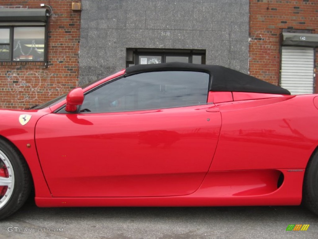 2003 360 Spider F1 - Red / Tan photo #20