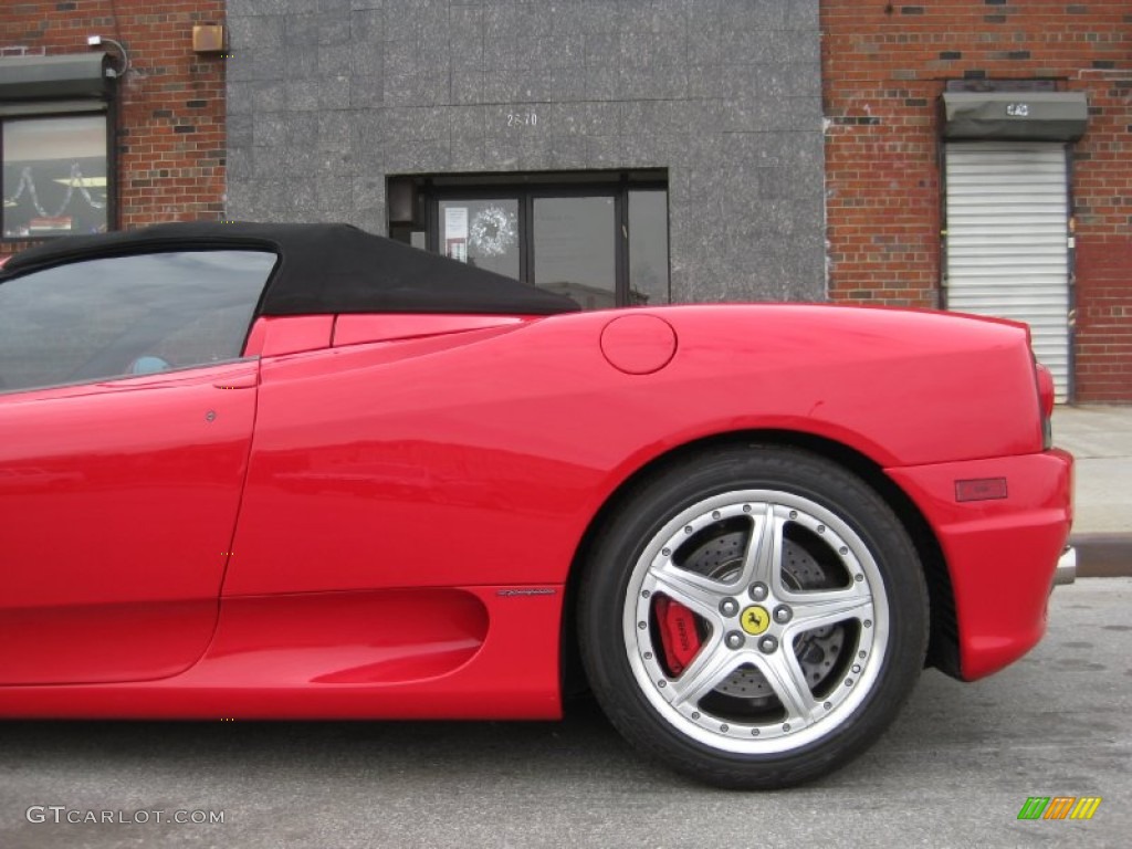 2003 360 Spider F1 - Red / Tan photo #22