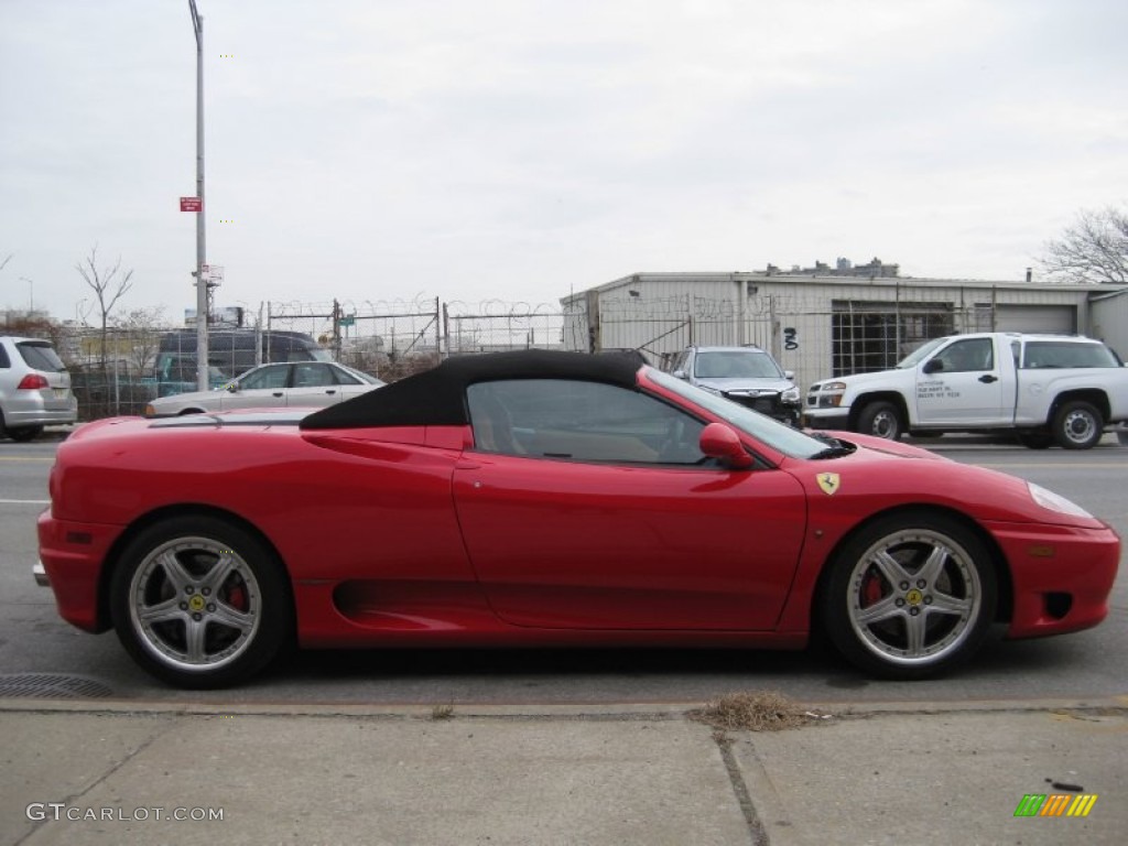 2003 360 Spider F1 - Red / Tan photo #23