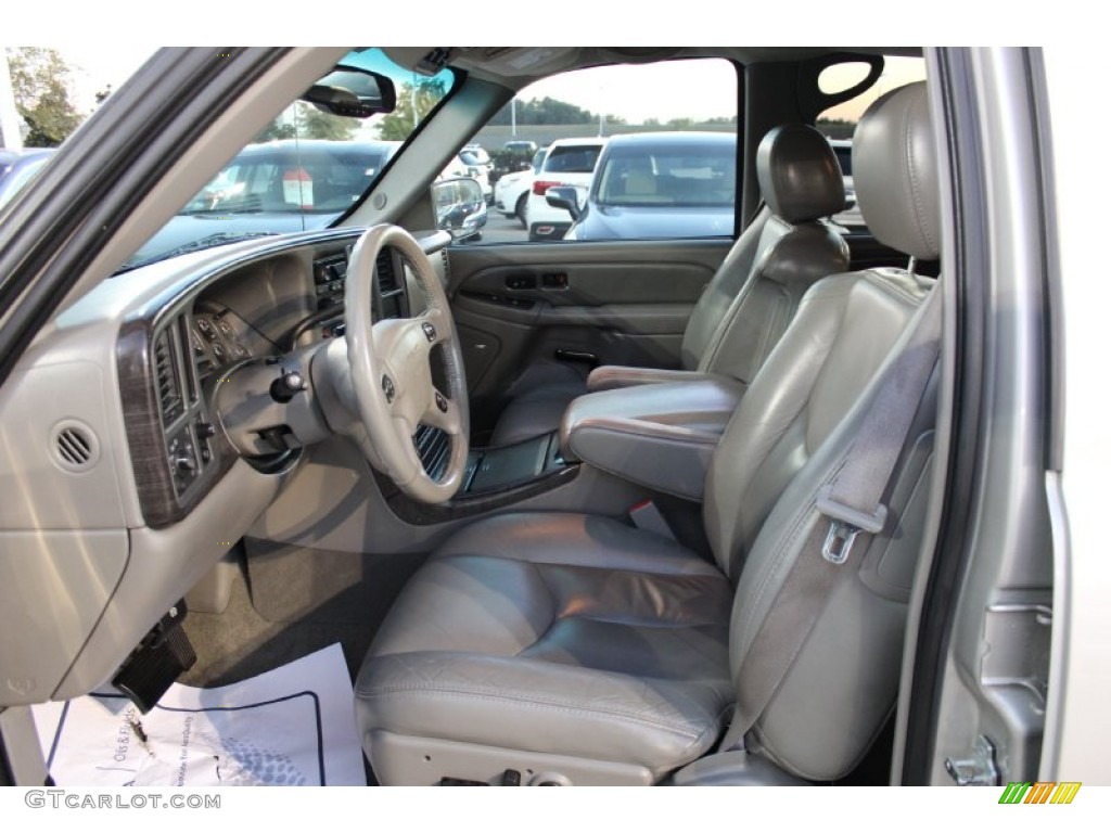 2004 Yukon Denali AWD - Silver Birch Metallic / Stone Gray photo #11