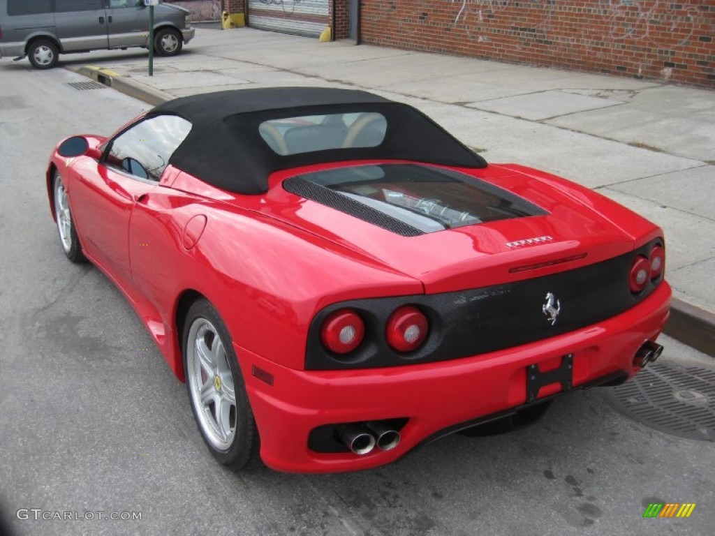 2003 360 Spider F1 - Red / Tan photo #28