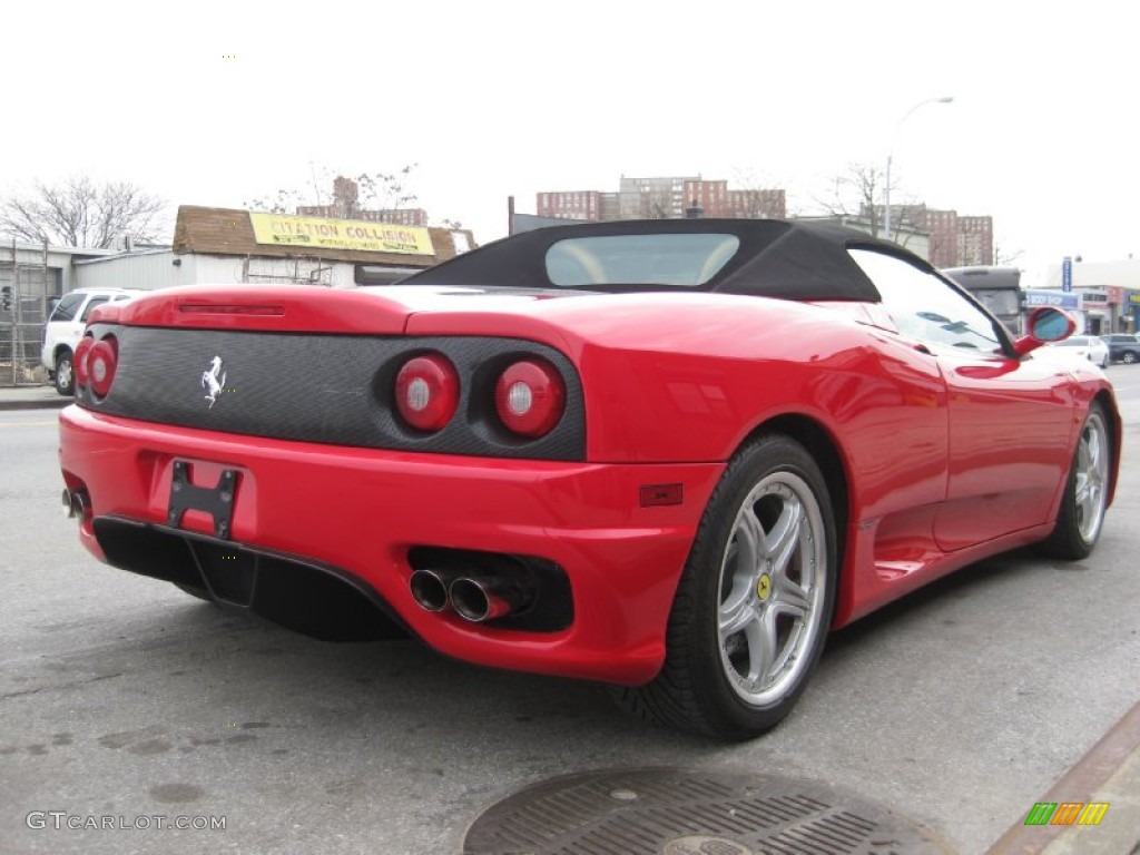 2003 360 Spider F1 - Red / Tan photo #29