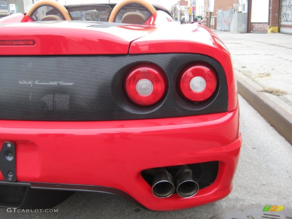 2003 360 Spider F1 - Red / Tan photo #36