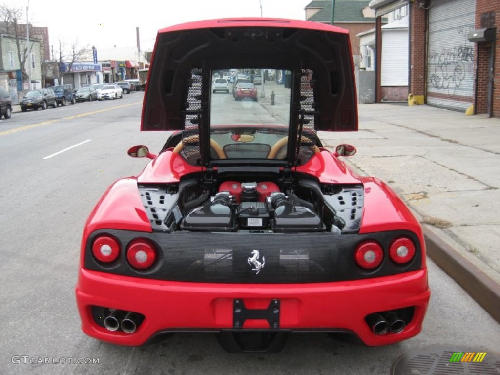 2003 360 Spider F1 - Red / Tan photo #38