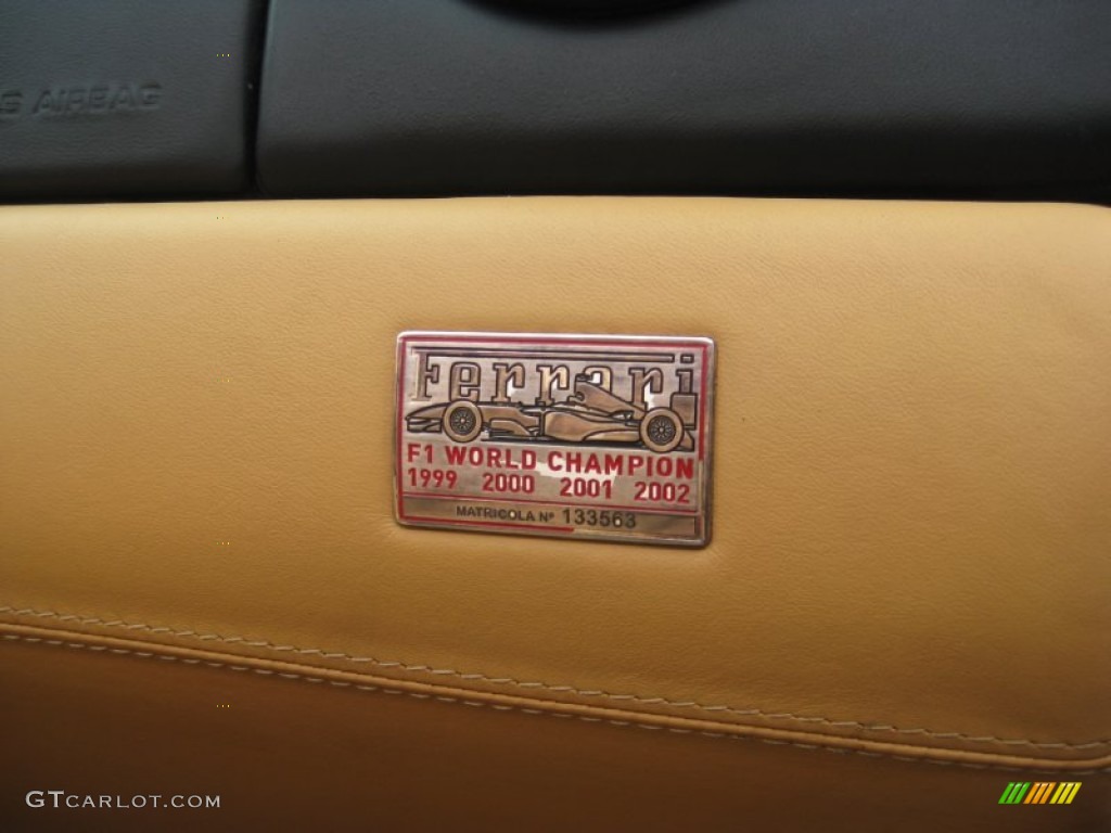 2003 360 Spider F1 - Red / Tan photo #55