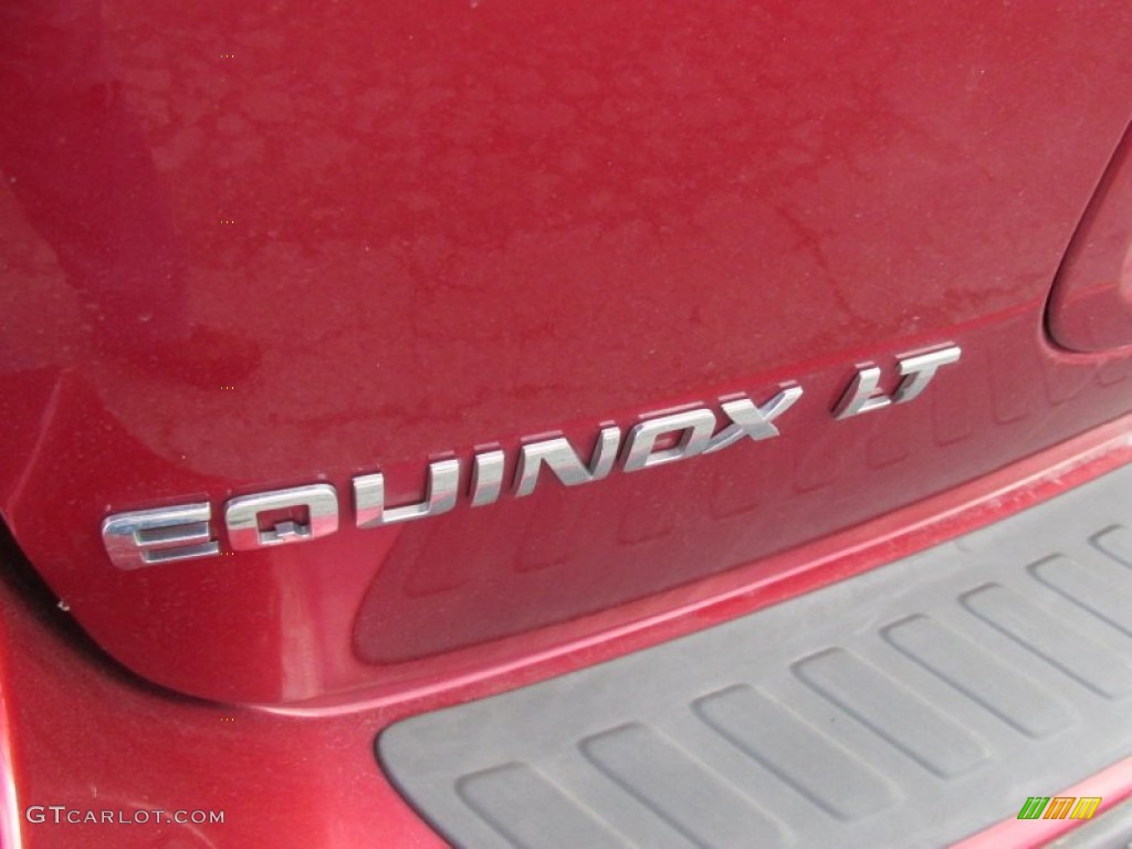2005 Equinox LT AWD - Salsa Red Metallic / Light Gray photo #4