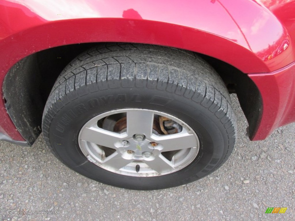 2005 Equinox LT AWD - Salsa Red Metallic / Light Gray photo #10