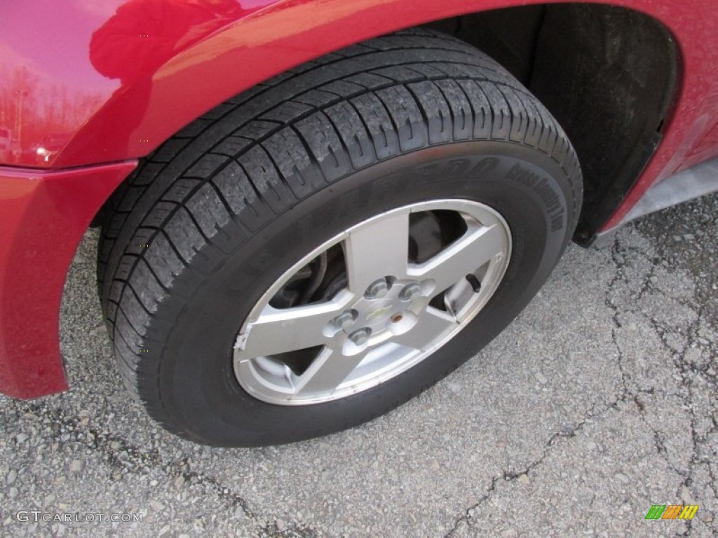 2005 Equinox LT AWD - Salsa Red Metallic / Light Gray photo #14