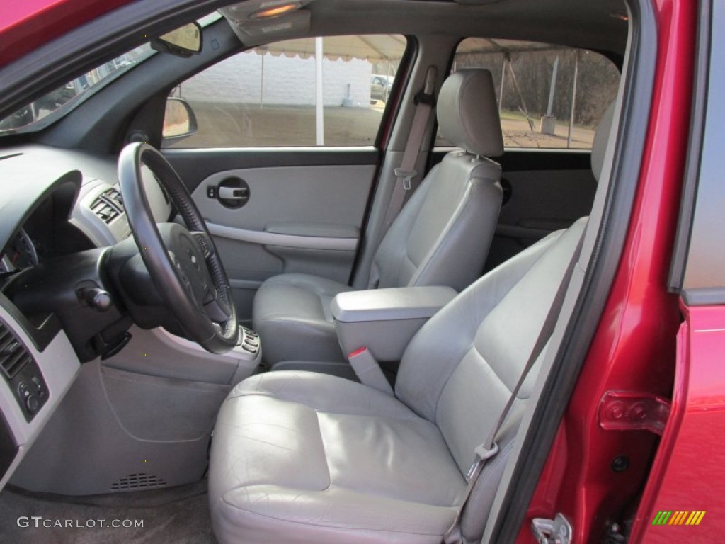 2005 Equinox LT AWD - Salsa Red Metallic / Light Gray photo #16