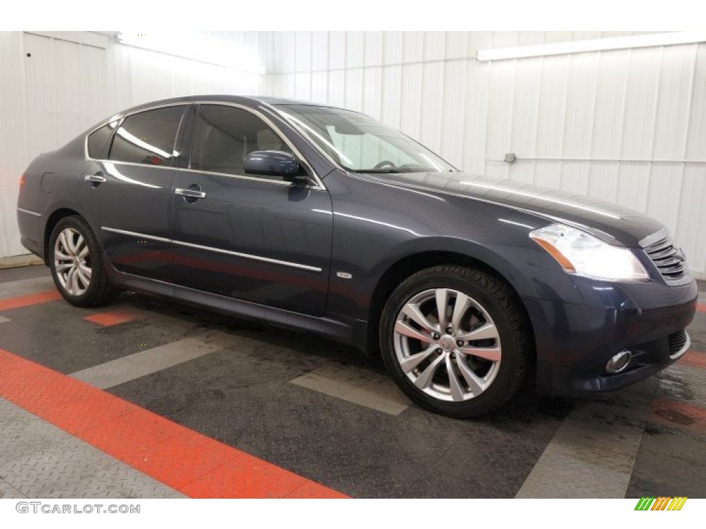 Lakeshore Slate 2008 Infiniti M 35x AWD Sedan Exterior Photo #99880344