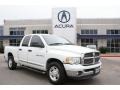 Bright White 2005 Dodge Ram 2500 SLT Quad Cab