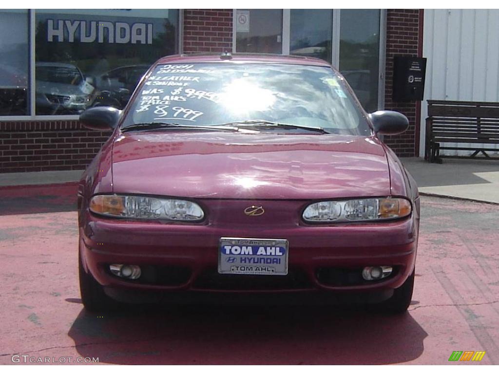 2004 Alero GLS Sedan - Sport Red / Neutral photo #8