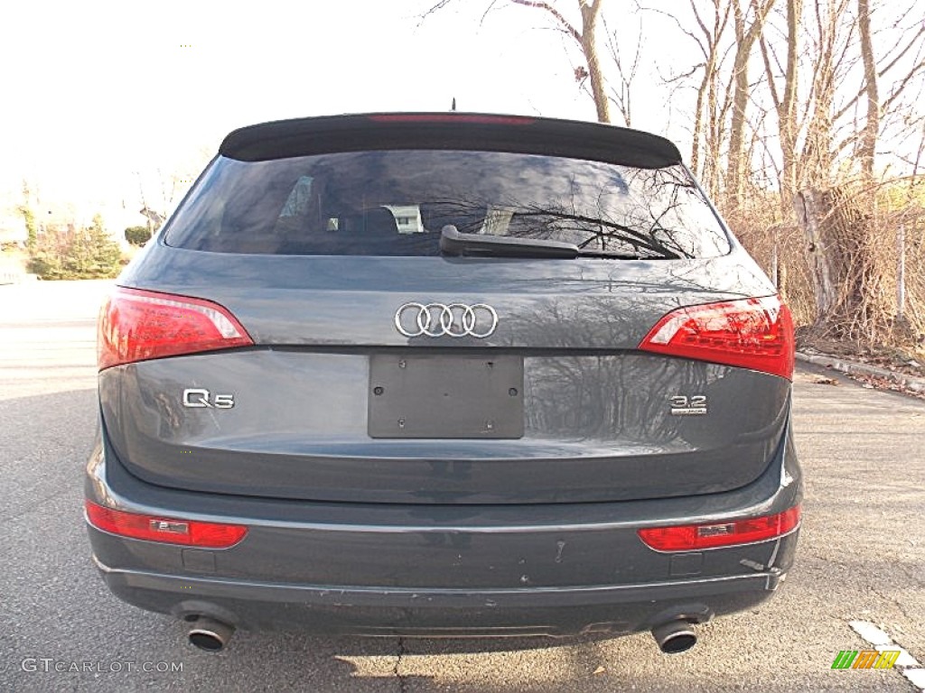 2009 Q5 3.2 Premium quattro - Meteor Gray Pearl Effect / Light Gray photo #4