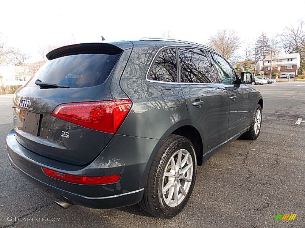 2009 Q5 3.2 Premium quattro - Meteor Gray Pearl Effect / Light Gray photo #6