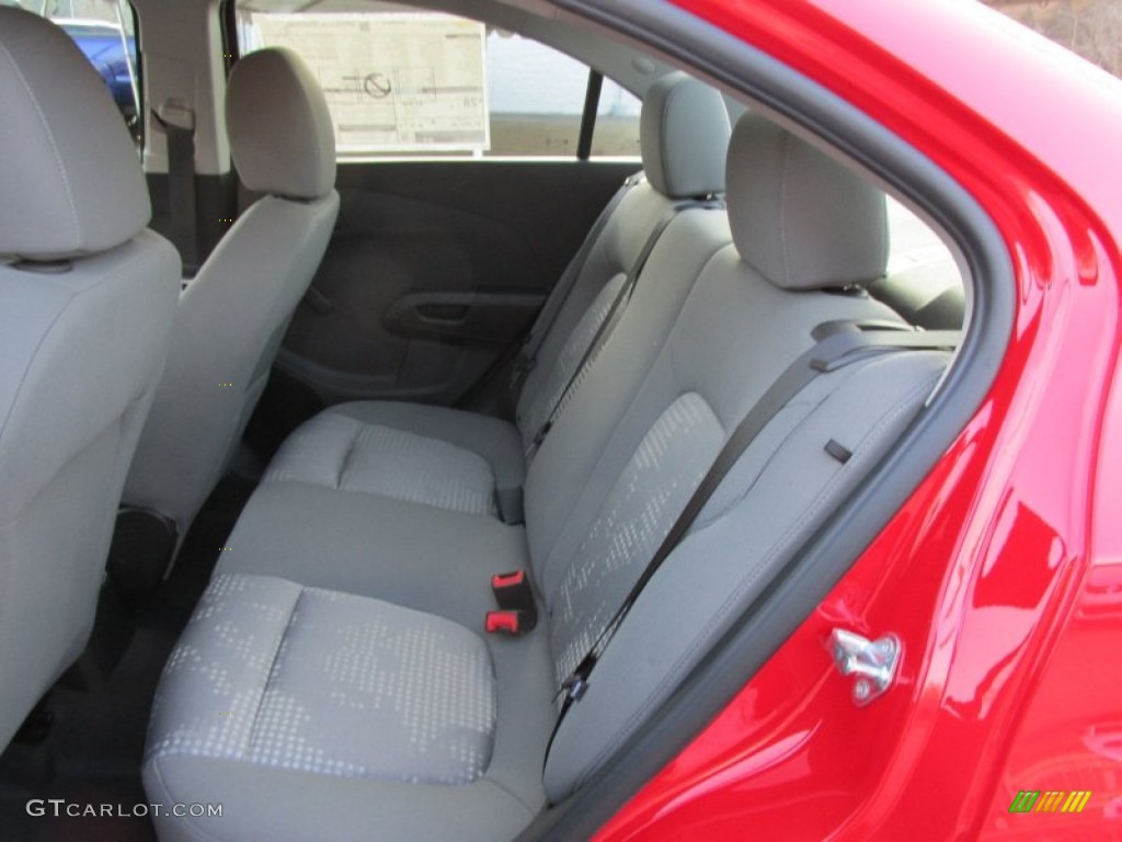 2015 Chevrolet Sonic LS Sedan Rear Seat Photo #99882474