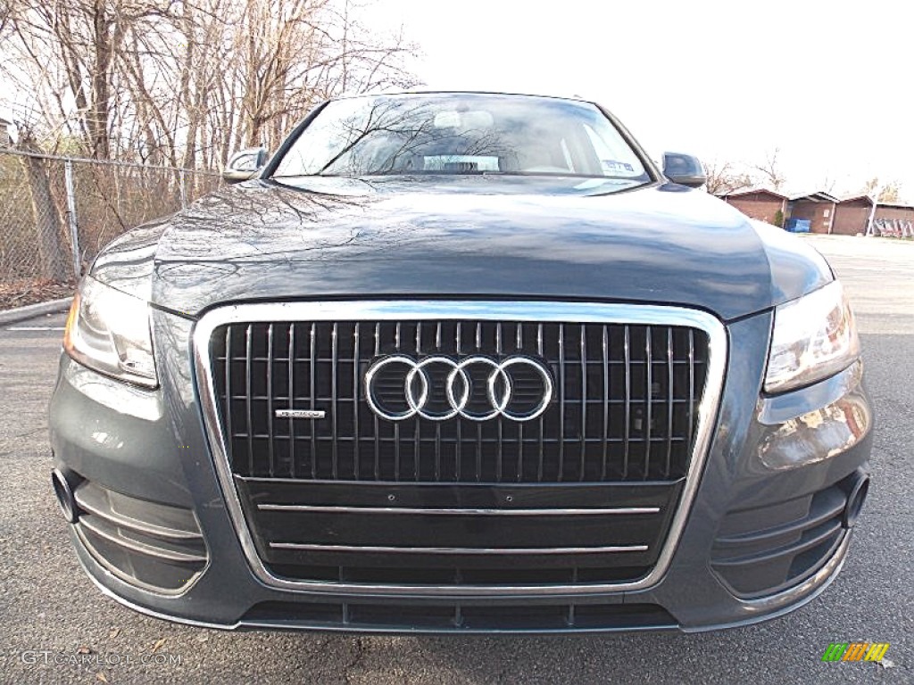 2009 Q5 3.2 Premium quattro - Meteor Gray Pearl Effect / Light Gray photo #9