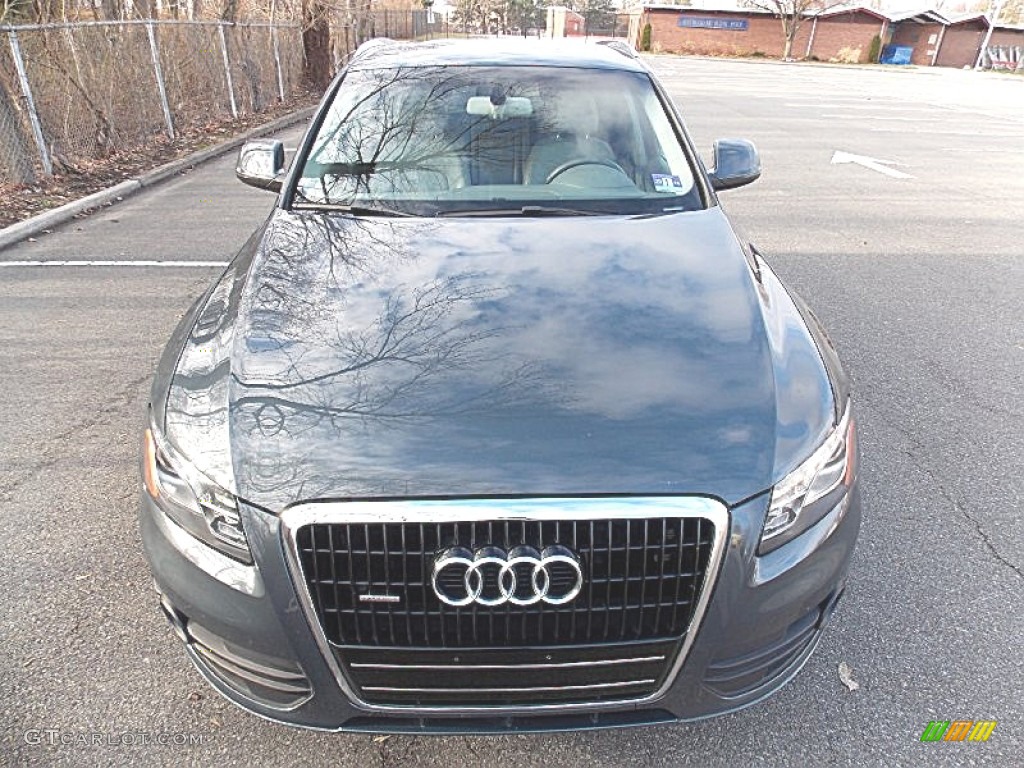 2009 Q5 3.2 Premium quattro - Meteor Gray Pearl Effect / Light Gray photo #10