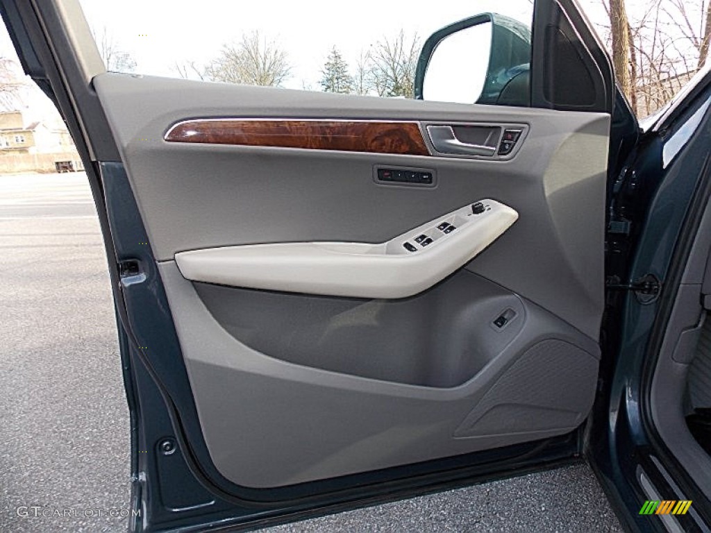 2009 Q5 3.2 Premium quattro - Meteor Gray Pearl Effect / Light Gray photo #11