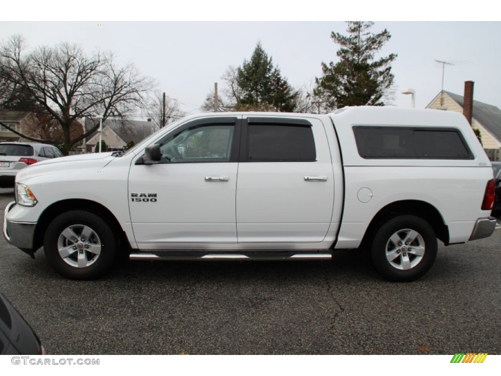 Bright White 2013 Ram 1500 SLT Crew Cab Exterior Photo #99882897