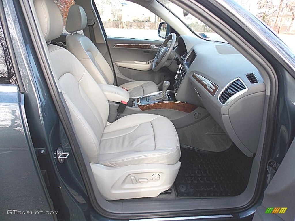2009 Q5 3.2 Premium quattro - Meteor Gray Pearl Effect / Light Gray photo #22