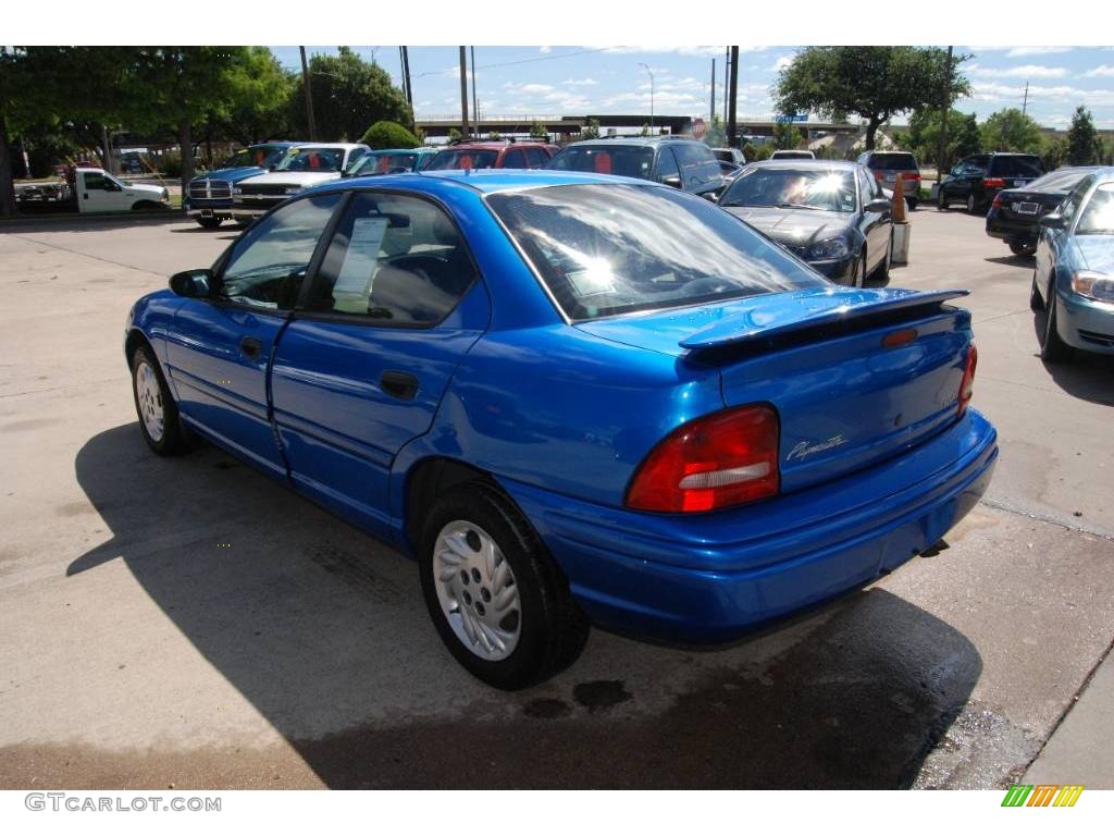 1998 Neon Highline Sedan - Intense Blue Pearl / Agate photo #5