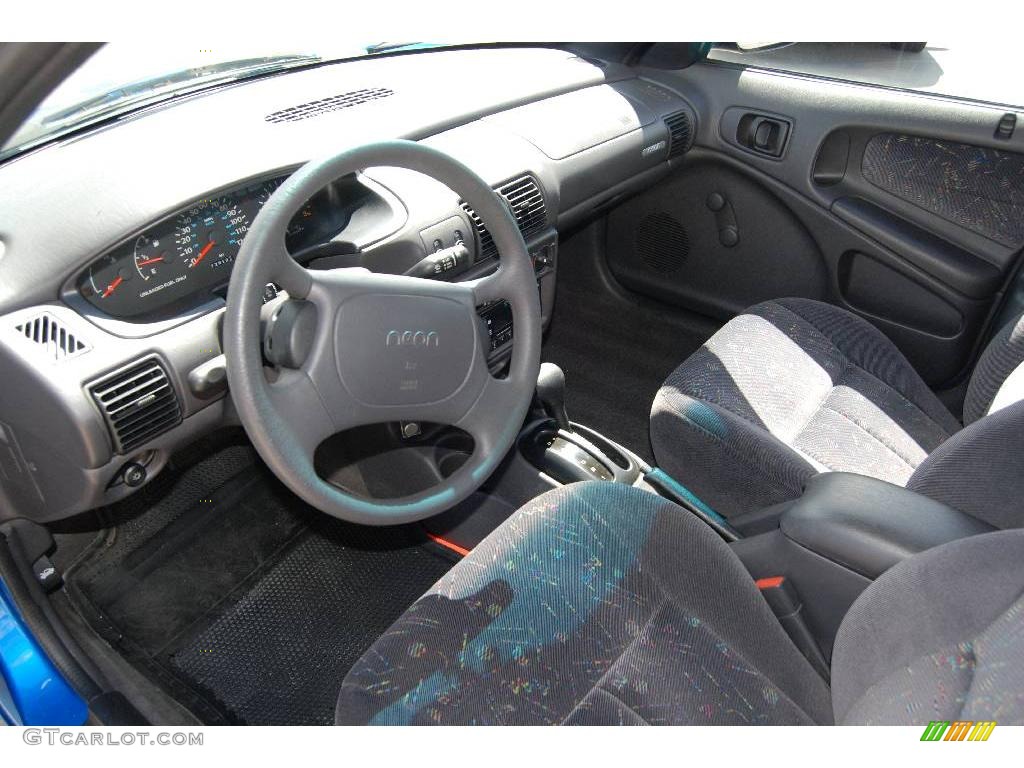 1998 Neon Highline Sedan - Intense Blue Pearl / Agate photo #14