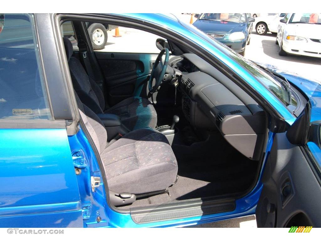 1998 Neon Highline Sedan - Intense Blue Pearl / Agate photo #25