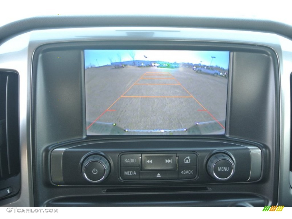 2015 Silverado 1500 LT Double Cab - Deep Ocean Blue Metallic / Jet Black photo #11