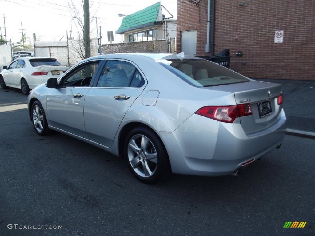 2012 TSX Sedan - Forged Silver Metallic / Taupe photo #3