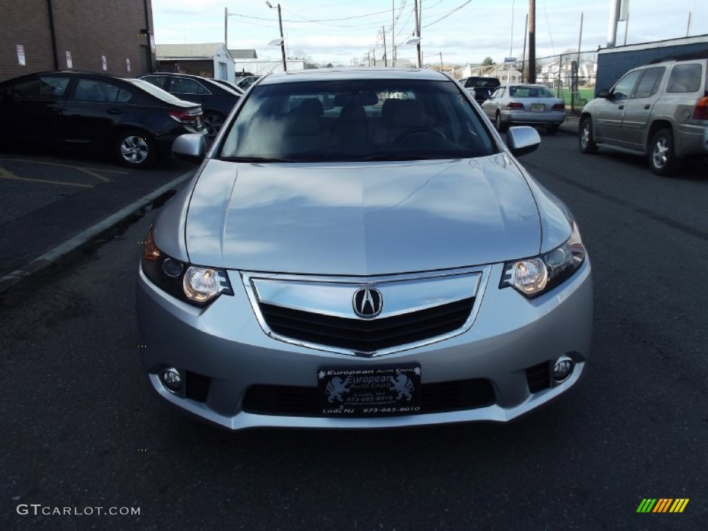 2012 TSX Sedan - Forged Silver Metallic / Taupe photo #7