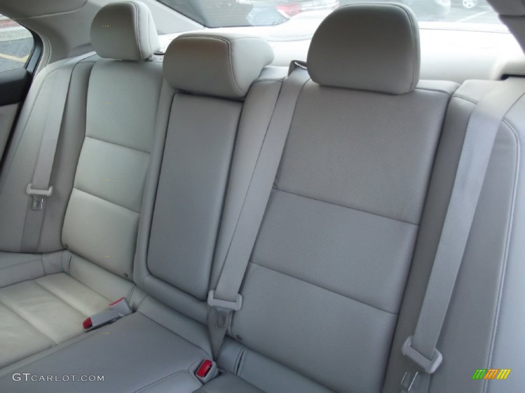 2012 TSX Sedan - Forged Silver Metallic / Taupe photo #13