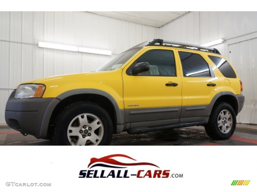 Chrome Yellow Ford Escape