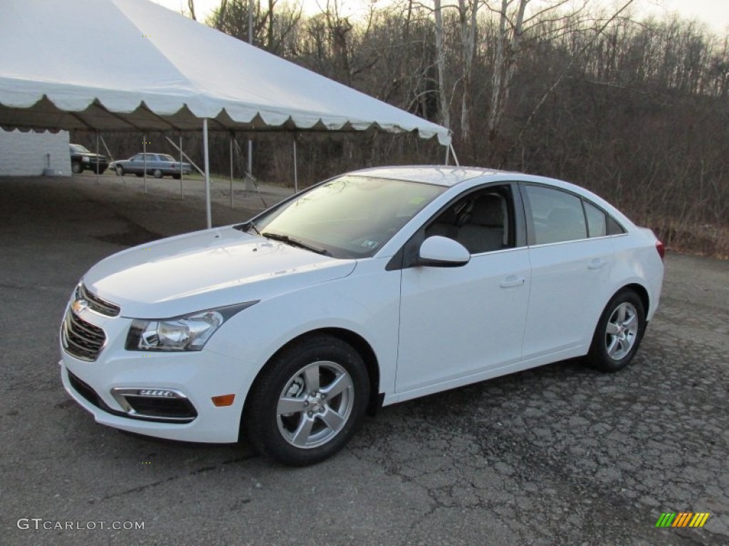 2015 Cruze LT - Summit White / Jet Black/Medium Titanium photo #1