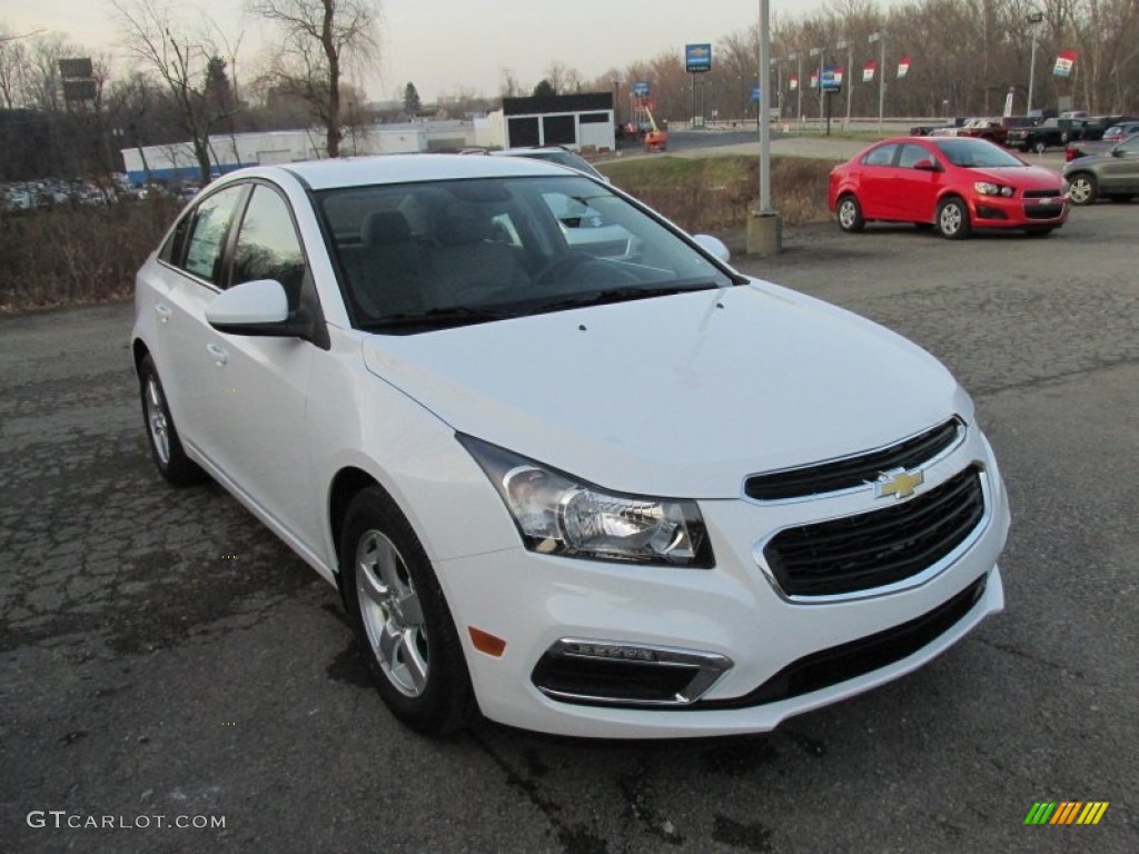 2015 Cruze LT - Summit White / Jet Black/Medium Titanium photo #8