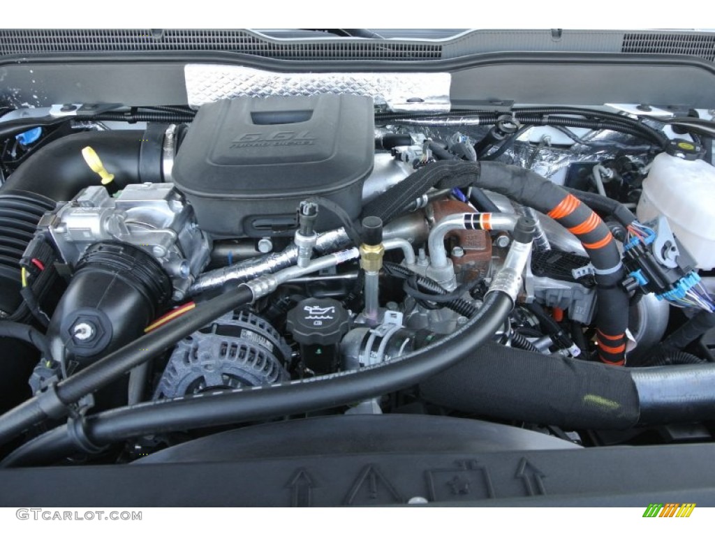 2015 Chevrolet Silverado 3500HD WT Regular Cab Flat Bed 6.6 Liter OHV 32-Valve Duramax Turbo-Diesel V8 Engine Photo #99887055
